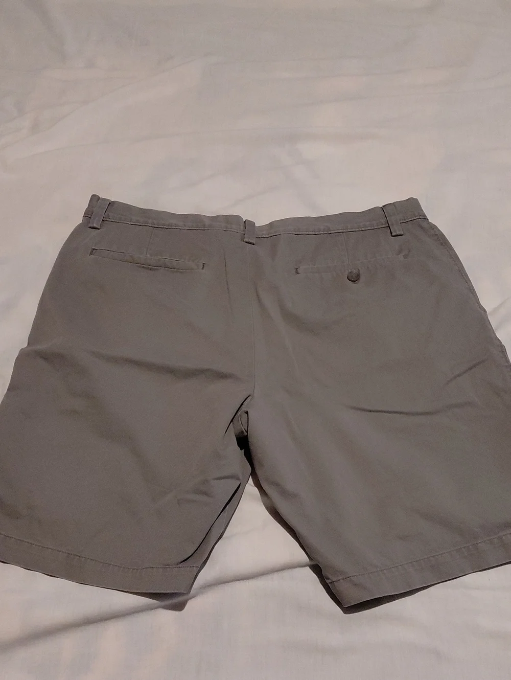 Banana Republic Gray Aiden Flat-Front Men's Shorts 36W